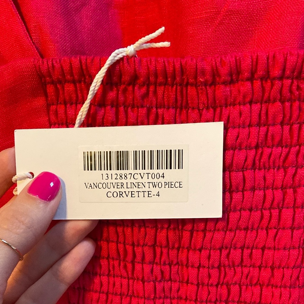 Reformation Vancouver Linen Corset Top - Picture 4 of 4